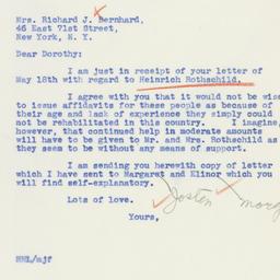 Letter: 1939 May 20