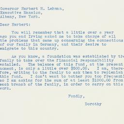 Letter: 1937 November 17