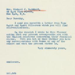 Letter: 1939 September 15