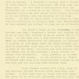 Letter: 1940 January 15