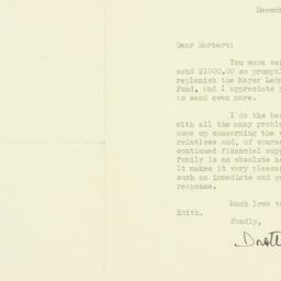 Letter: 1937 December 8