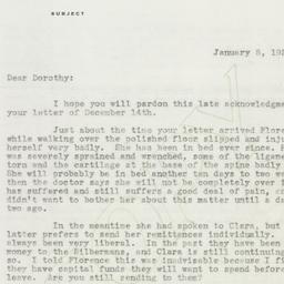 Letter: 1939 January 5