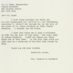 Letter: 1939 October 2