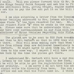 Telegram: 1948 May 29