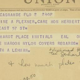 Letter: 1948 June 2