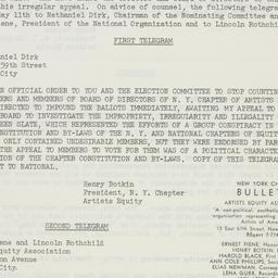 Letter: 1953 May 31