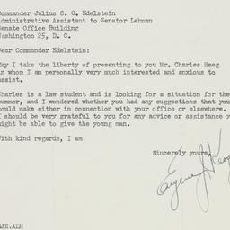 Letter: 1950 June 15