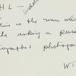 Memorandum: 1936 July 21