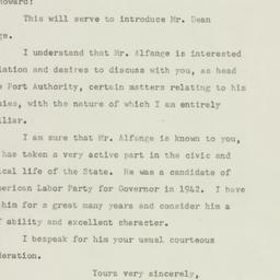 Letter: 1947 October 15
