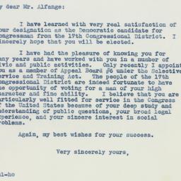 Letter: 1941 February 8
