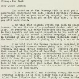 Letter: 1941 March 18