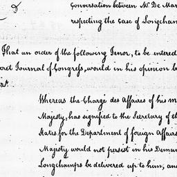 [Document, 1785 August 22]