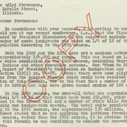 Letter: 1956 March 3