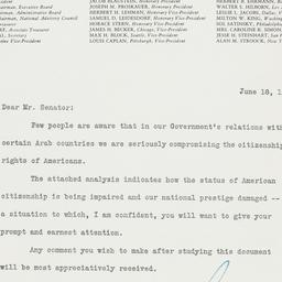 Letter: 1956 June 18