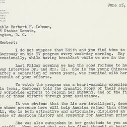Letter: 1956 June 25