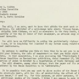 Letter: 1956 April 24