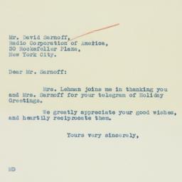 Letter: 1934 December 29