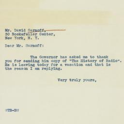Letter: 1938 November 15