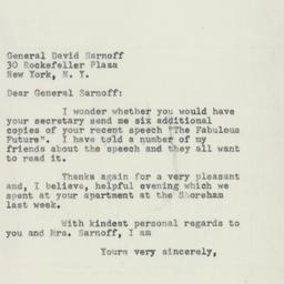 Letter: 1955 January 17