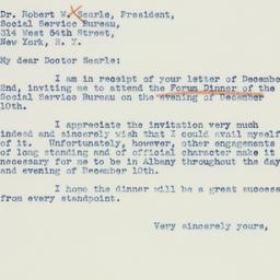 Letter: 1941 December 6