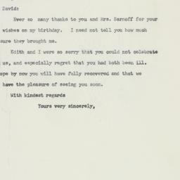 Letter: 1963 April 2