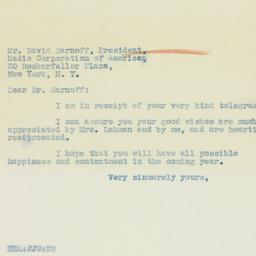 Letter: 1934 January 2