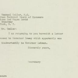 Administrative Record: 1949...