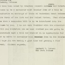 Telegram: 1949 December 14