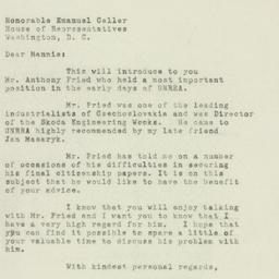 Letter: 1949 July 12