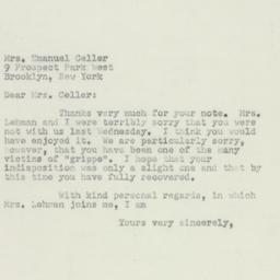 Letter: 1950 March 14