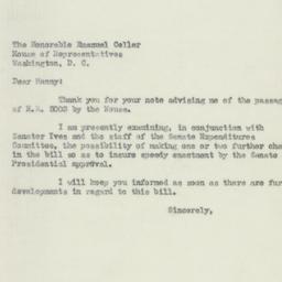 Letter: 1950 July 19