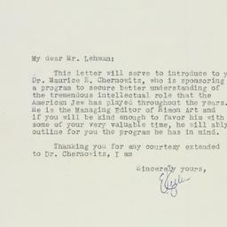 Letter: 1946 August 17