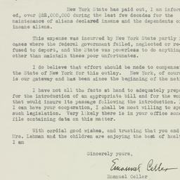 Letter: 1933 August 19