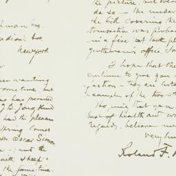 Letter: 1909 August 10