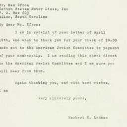Letter: 1950 April 22