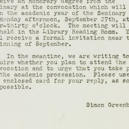 Letter: 1948 August 13