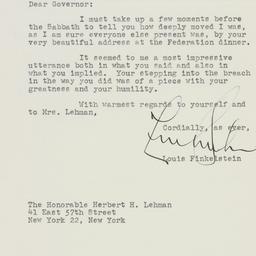 Letter: 1948 October 8