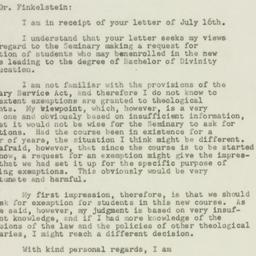 Letter: 1948 July 19