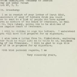 Letter: 1948 March 24