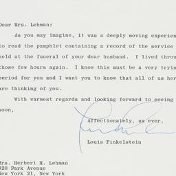 Letter: 1964 December 11