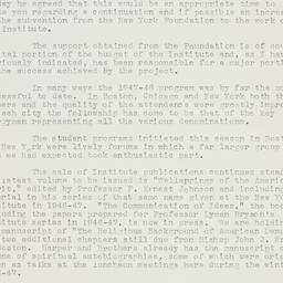 Letter: 1948 February 24