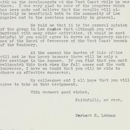 Letter: 1948 March 22