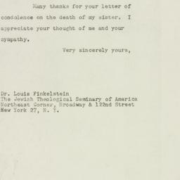 Letter: 1948 July 20