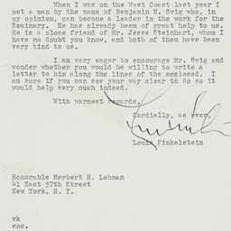 Letter: 1948 March 22