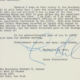 Letter: 1948 November 19