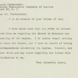 Letter: 1948 July 25