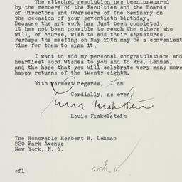Letter: 1948 March 26