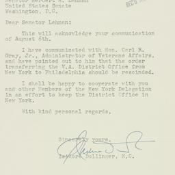 Letter: 1951 August 14
