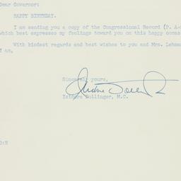 Letter: 1958 March 26