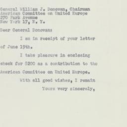 Letter: 1956 June 23